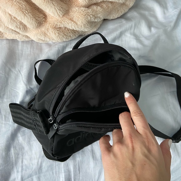 Adidas Black Mini Backpack - Picture 4 of 6